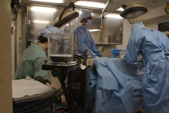 Doctors in an Operating Room
