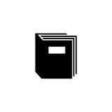 Document folder flat vector icon stock illustration Document folder flat vector icon stock illustration