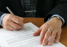 Documento uomo-importante importante