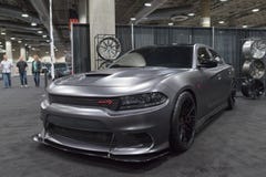 Dodge Charger SRT Hellcat on display during LA Auto Show Stock Images Dodge Charger SRT Hellcat on display during LA Auto Show Stock Images