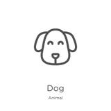 dog icon vector from animal collection. Thin line dog outline icon vector illustration. Outline, thin line dog icon for website royalty free illustration dog icon vector from animal collection. Thin line dog outline icon vector illustration. Outline, thin line dog icon for website royalty free illustration