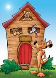 Doghouse ilustração stock Doghouse ilustração stock