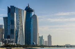 Doha city, Qatar royalty free stock image Doha city, Qatar royalty free stock image