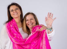 Dois amigos que se amam foto de stock Dois amigos que se amam foto de stock