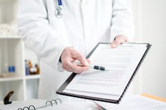 Doktorskie seans notatki obrazy stock Doktorskie seans notatki obrazy stock