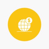 Dolar Biznesowy, Globalny, kula ziemska, zawody międzynarodowi ilustracji Dolar Biznesowy, Globalny, kula ziemska, zawody międzynarodowi ilustracji
