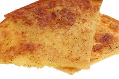 Dolce salato tipico fatto con la farina dei ceci immagini stock libere da diritti Dolce salato tipico fatto con la farina dei ceci immagini stock libere da diritti