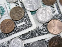 Dollars And Cents Stock Photography