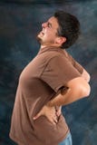 Dolor de espalda del hombre Dolor de espalda del hombre