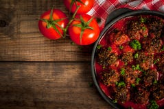 Domowej roboty minced wołowina klopsiki obraz stock Domowej roboty minced wołowina klopsiki obraz stock