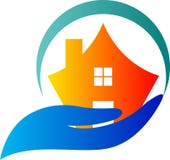 domowy opieka logo ilustracja wektor domowy opieka logo ilustracja wektor