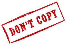 Don T Copy Stamp Royalty Free Stock Photo Don T Copy Stamp Royalty Free Stock Photo