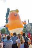Donald Trump Visits het UK aan Demonstraties royalty-vrije stock afbeelding Donald Trump Visits het UK aan Demonstraties royalty-vrije stock afbeelding