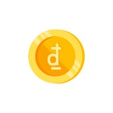 Dong, coin, money color icon. Element of color finance signs. Premium quality graphic design icon. Signs and symbols collection stock illustration Dong, coin, money color icon. Element of color finance signs. Premium quality graphic design icon. Signs and symbols collection stock illustration