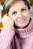 Donna di mezza età fotografia stock libera da diritti Donna di mezza età fotografia stock libera da diritti