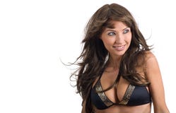 Donna sexy in bikini fotografia stock Donna sexy in bikini fotografia stock