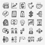 Doodle biznesu ikona ilustracja wektor Doodle biznesu ikona ilustracja wektor