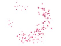 Doodle Flying Stars Confetti Background. royalty free illustration Doodle Flying Stars Confetti Background. royalty free illustration