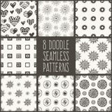 Doodle Seamlees Patterns Royalty Free Stock Photos Doodle Seamlees Patterns Royalty Free Stock Photos