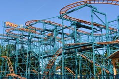 Dorney Park in Allentown, Pennsylvania royalty free stock photo Dorney Park in Allentown, Pennsylvania royalty free stock photo