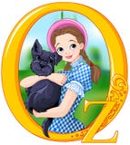 Dorothy e Toto ilustração royalty free Dorothy e Toto ilustração royalty free