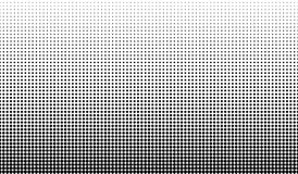 Dot perforation texture. Dots halftone seamless pattern. Fade shade gradient. Noise gradation border. Black patern isolated on whi