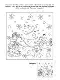 Dot-to-dot activity page