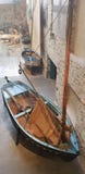 Douarnenez la Bretagna Francia della barca del museo fotografie stock libere da diritti Douarnenez la Bretagna Francia della barca del museo fotografie stock libere da diritti