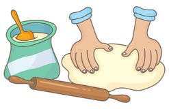 Dough stock illustration Dough stock illustration