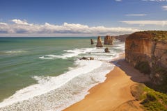 Douze apôtres sur la route grande d'océan, Australie Photo stock Douze apôtres sur la route grande d'océan, Australie Photo stock