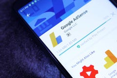 Google AdSense app stock photo Google AdSense app stock photo