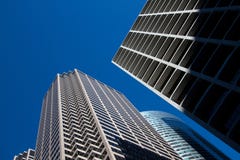 Downtown Chicago Modern and Old Buildings Cityscape royalty free stock image Downtown Chicago Modern and Old Buildings Cityscape royalty free stock image