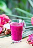 Draakfruit smoothie stock foto's Draakfruit smoothie stock foto's