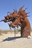 Dragon au parc national d'Anza Borrego photographie stock Dragon au parc national d'Anza Borrego photographie stock