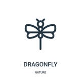 dragonfly icon vector from nature collection. Thin line dragonfly outline icon vector illustration. Linear symbol for use on web royalty free illustration dragonfly icon vector from nature collection. Thin line dragonfly outline icon vector illustration. Linear symbol for use on web royalty free illustration