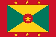 Drapeau du Grenada illustration de vecteur Drapeau du Grenada illustration de vecteur
