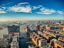 Draufsicht Hamburg-elbphilharmonie Brummens lizenzfreie stockfotografie Draufsicht Hamburg-elbphilharmonie Brummens lizenzfreie stockfotografie