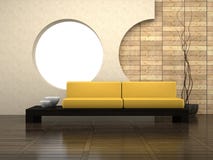 Drawing-room moderno illustrazione vettoriale Drawing-room moderno illustrazione vettoriale