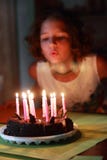 Make the cherished wish for a birthday