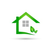 Green house community model abstract, real estate logo vector. royalty free illustration Green house community model abstract, real estate logo vector. royalty free illustration