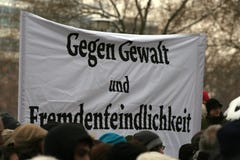 Dresden, February 13 - No Violence Stock Images Dresden, February 13 - No Violence Stock Images