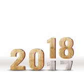 2017 drewno roku numerowa zmiana 2018 nowy rok w białym studia ro ilustracji 2017 drewno roku numerowa zmiana 2018 nowy rok w białym studia ro ilustracji