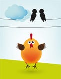 Drie vogels vector illustratie Drie vogels vector illustratie