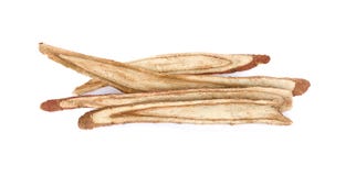 Dried Liquorice roots on a white background. royalty free stock photo Dried Liquorice roots on a white background. royalty free stock photo