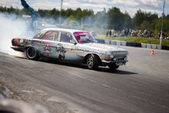 Drift racing car royalty free stock photos Drift racing car royalty free stock photos