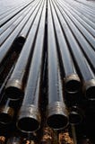 Drill Pipes Stock Photo