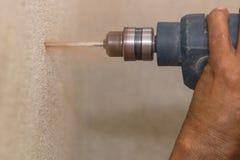 Drill wall royalty free stock photos Drill wall royalty free stock photos