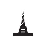 Driller icon vector sign and symbol isolated on white background, Driller logo concept royalty free illustration Driller icon vector sign and symbol isolated on white background, Driller logo concept royalty free illustration