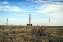 Drilling rigs. royalty free stock images Drilling rigs. royalty free stock images