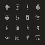 Drink - Flat Vector Icons royalty free illustration Drink - Flat Vector Icons royalty free illustration